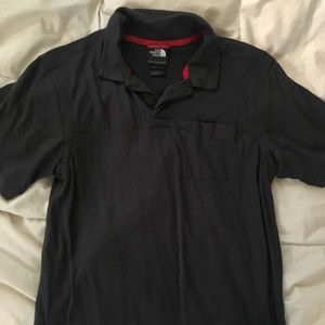 Black North Face Polo